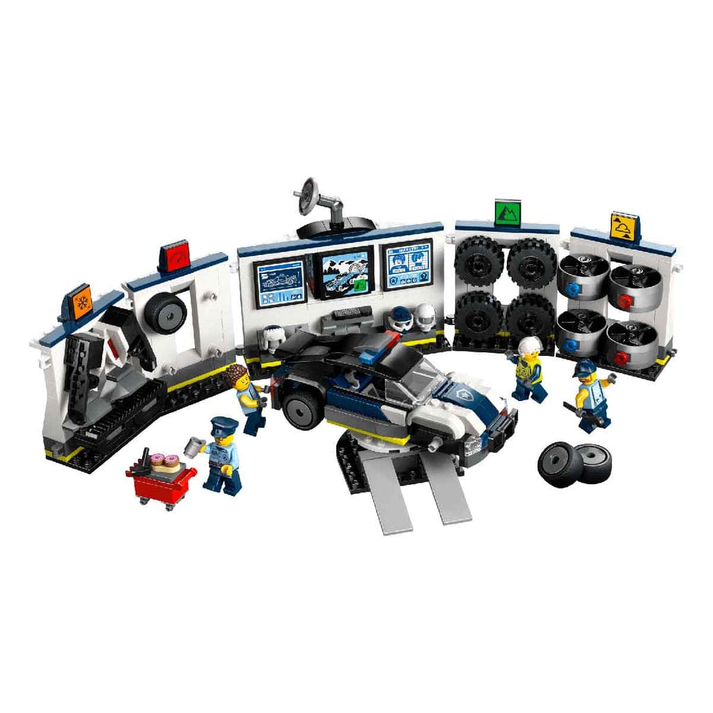  Đồ Chơi Lắp Ráp Garage Xe Cảnh Sát LEGO CITY 60457 (489 chi tiết) 