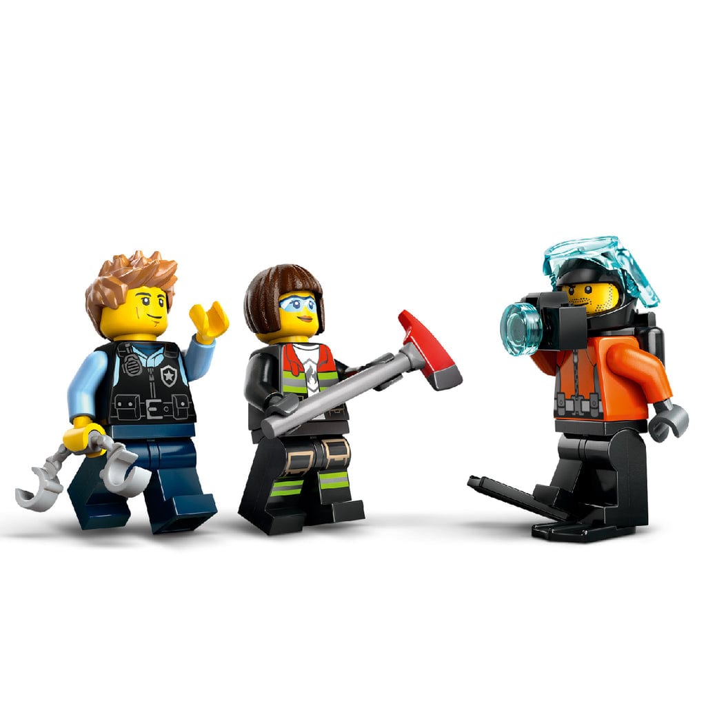  Đồ Chơi Lắp Ráp Máy Bay Trực Thăng, Xe Cứu Hỏa LEGO CITY 60462 (874 chi tiết) 