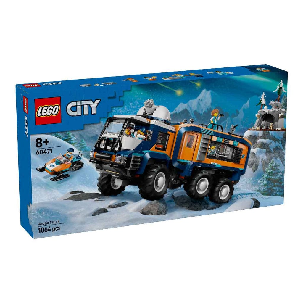 樂高與益智玩具:  極地探索實驗車 LEGO CITY 60471 (1064個零件) 