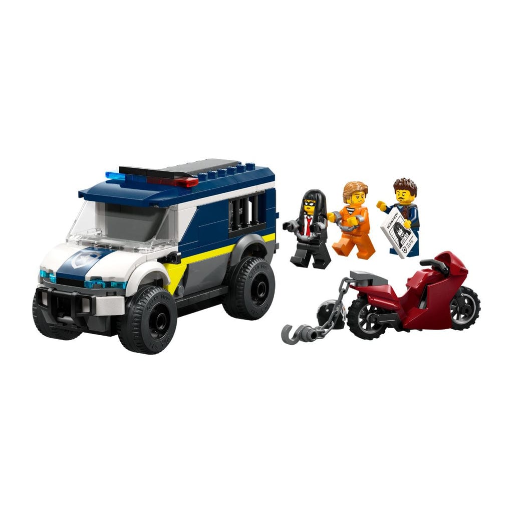  Đồ Chơi Lắp Ráp Xe Cảnh Sát Chuyên Dụng Chở Tù Nhân LEGO CITY 60479 