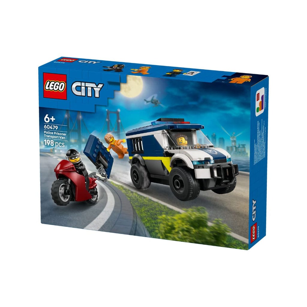 Đồ Chơi Lắp Ráp Xe Cảnh Sát Chuyên Dụng Chở Tù Nhân LEGO CITY 60479 