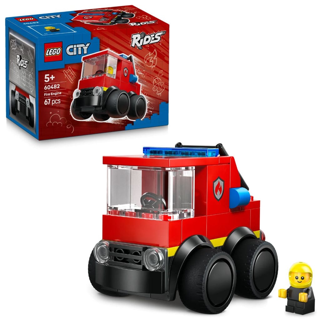 樂高與益智玩具:  救火車 LEGO CITY 60482 (67個細節) 