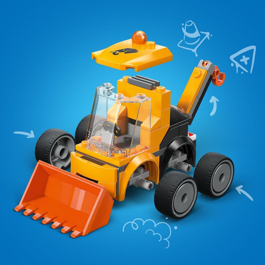  Đồ Chơi Lắp Ráp Rides - Xe Xúc Công Trình LEGO CITY 60483 (61 chi tiết) 