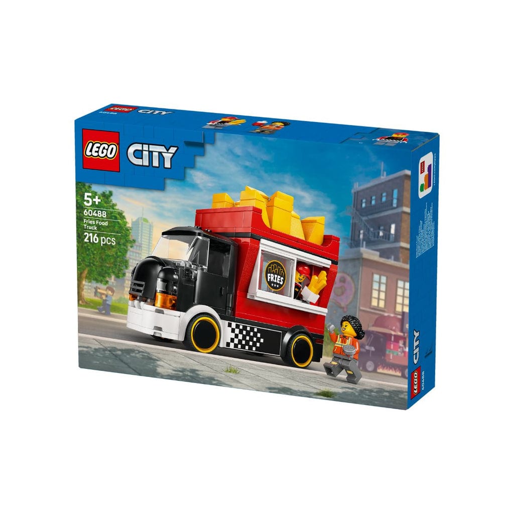 樂高與益智玩具:  炸薯條車 LEGO CITY 60488 (216 件) 