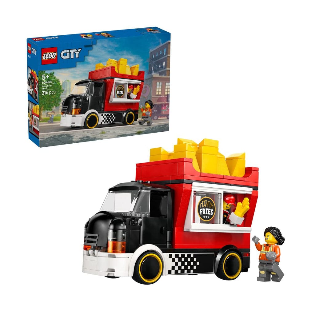 樂高與益智玩具:  炸薯條車 LEGO CITY 60488 (216 件) 