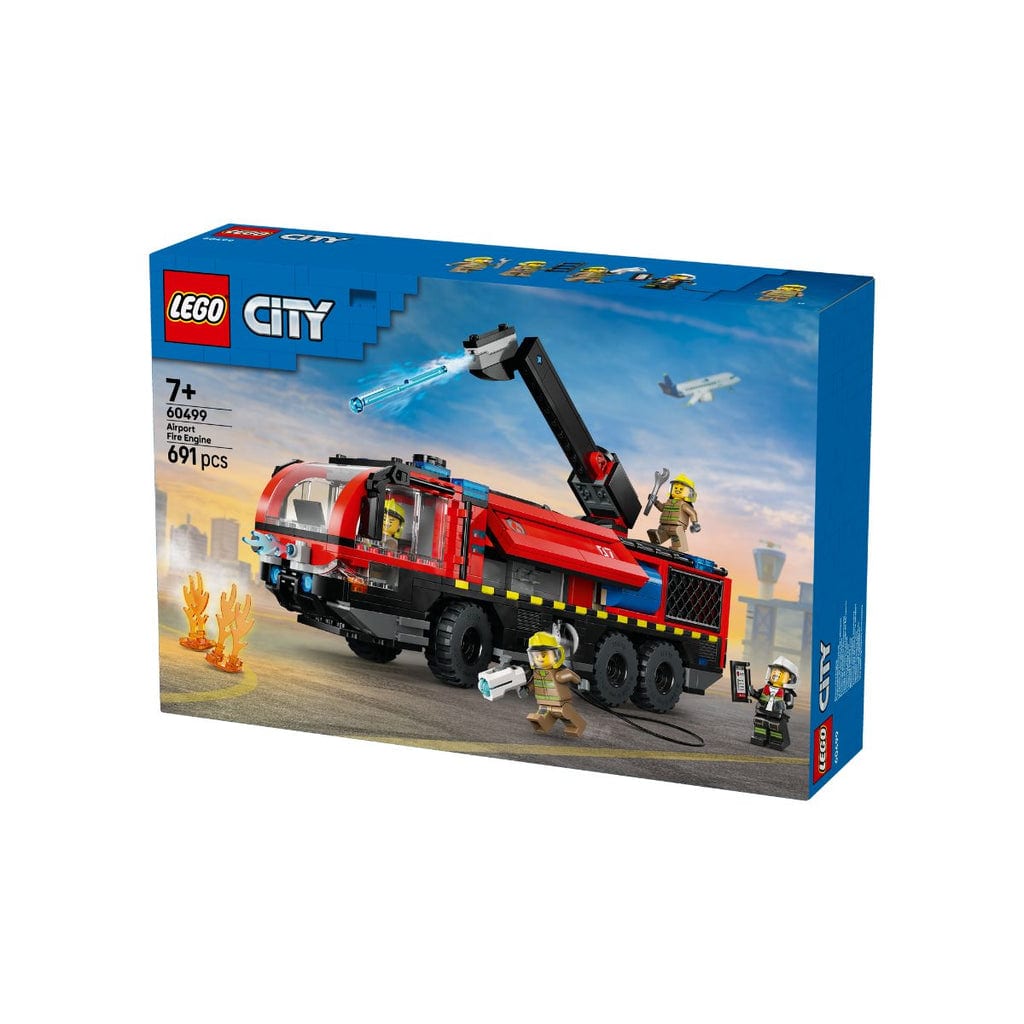  Đồ Chơi Lắp Ráp Xe Chữa Cháy Chuyên Dụng Tại Sân Bay 60499 