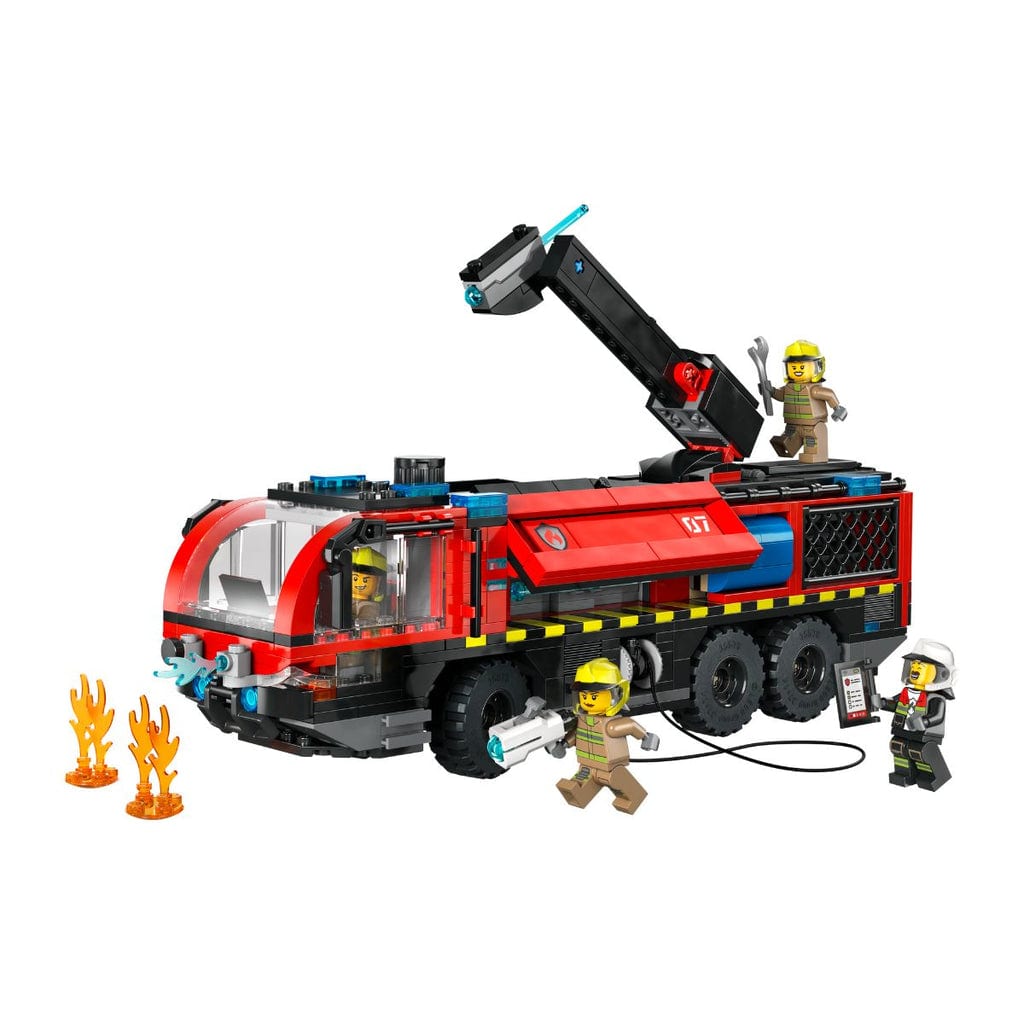  Đồ Chơi Lắp Ráp Xe Chữa Cháy Chuyên Dụng Tại Sân Bay 60499 