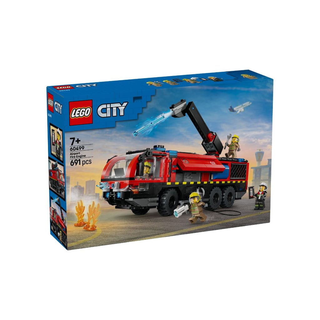  Đồ Chơi Lắp Ráp Xe Chữa Cháy Chuyên Dụng Tại Sân Bay 60499 