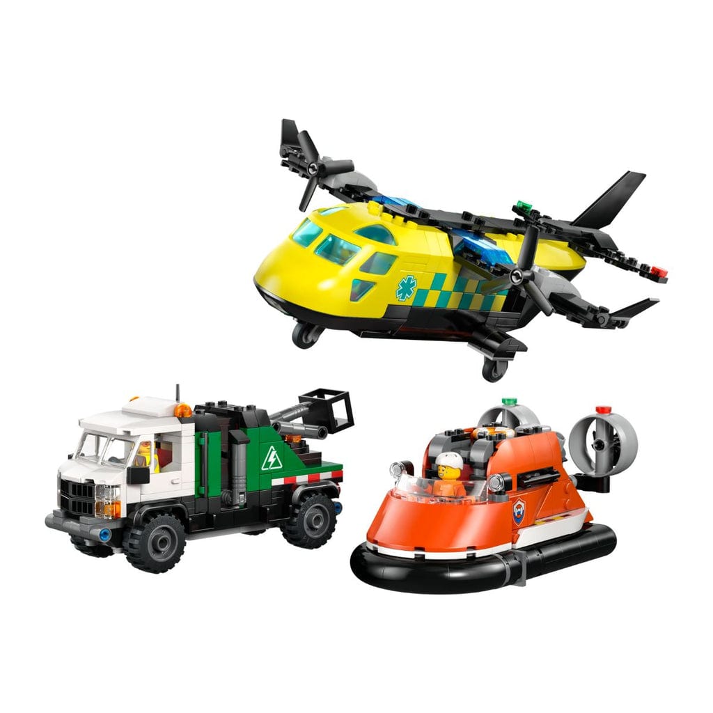  Đồ Chơi Lắp Ráp Máy Bay Xe Tải 服務 Và Tàu Đệm Khí LEGO CITY 60505 (990 chi tiết) 