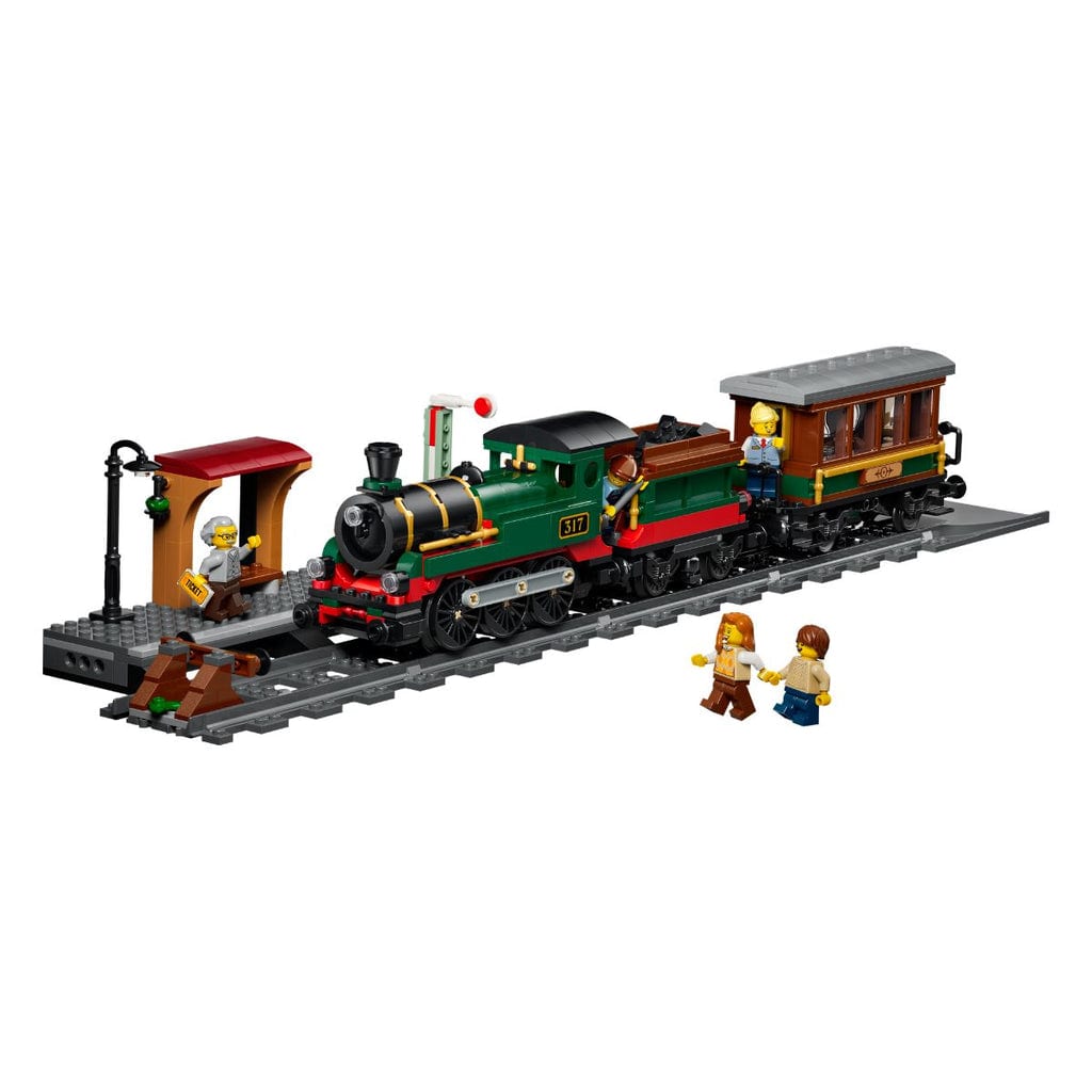 樂高與益智玩具:  經典蒸汽火車拼裝玩具 LEGO CITY 60511 (575個零件) 