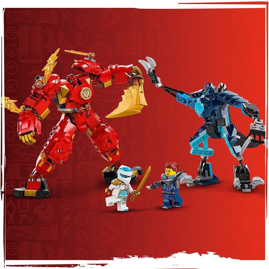  Đồ Chơi Lắp Ráp Chiến giáp lửa của Kai LEGO NINJAGO 71808 (322 chi tiết) 