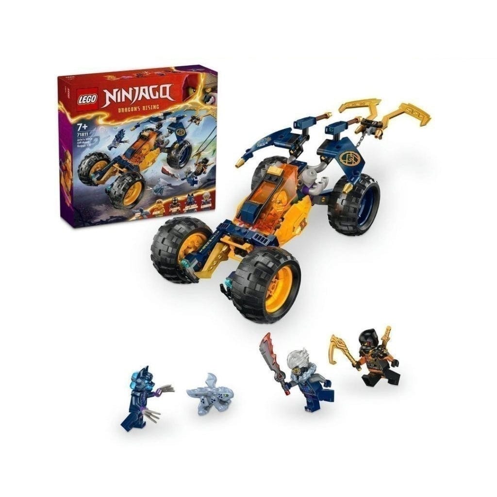 樂高與益智玩具:  阿林的越野車拼裝玩具 LEGO NINJAGO 71811 