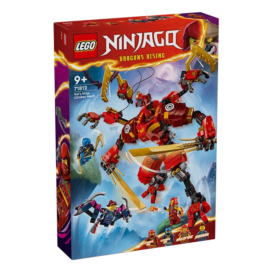 樂高與益智玩具:  樂高NINJAGO Kai的越野戰甲71812（623個零件） 