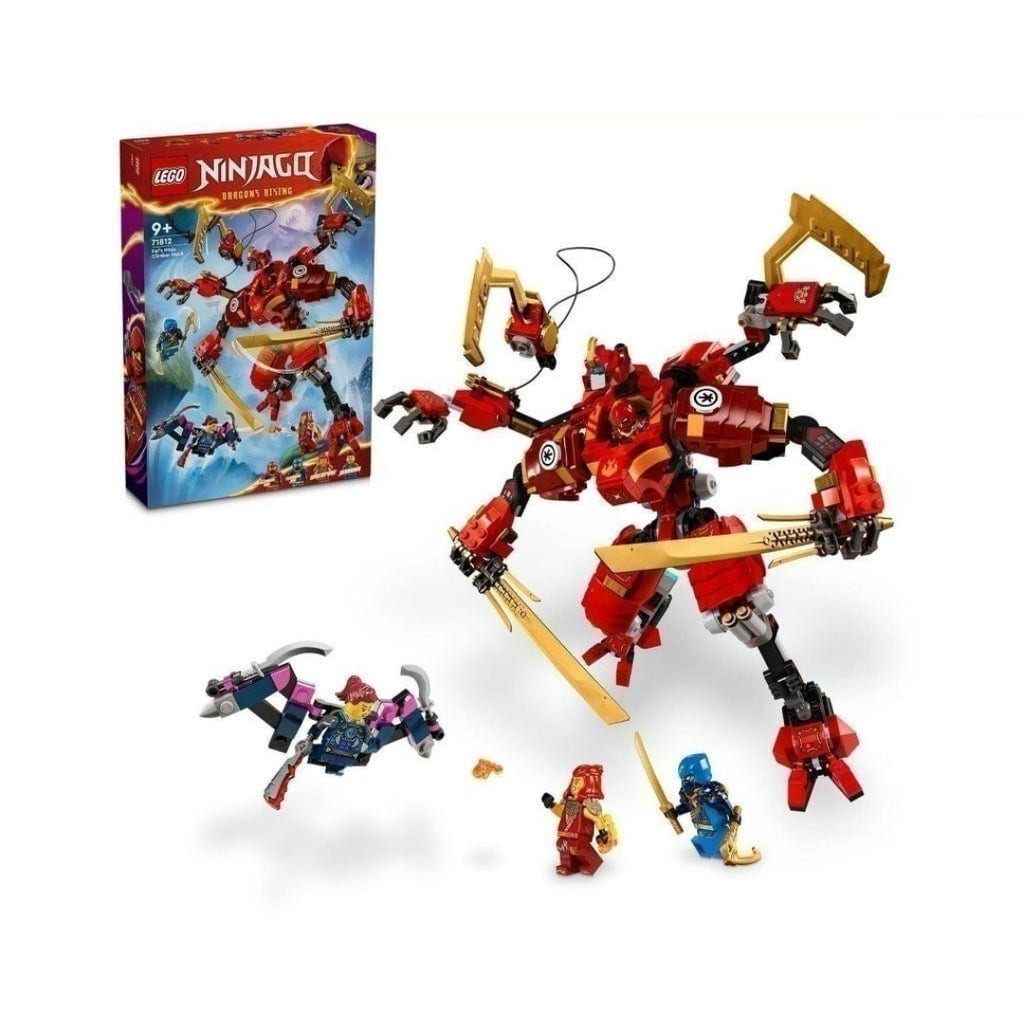 樂高與益智玩具:  樂高NINJAGO Kai的越野戰甲71812（623個零件） 