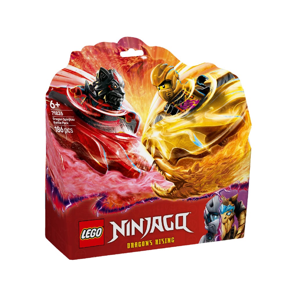 樂高與益智玩具:  Arin 的陀螺與惡勢力拼裝玩具 LEGO NINJAGO 71826 (186 件) 