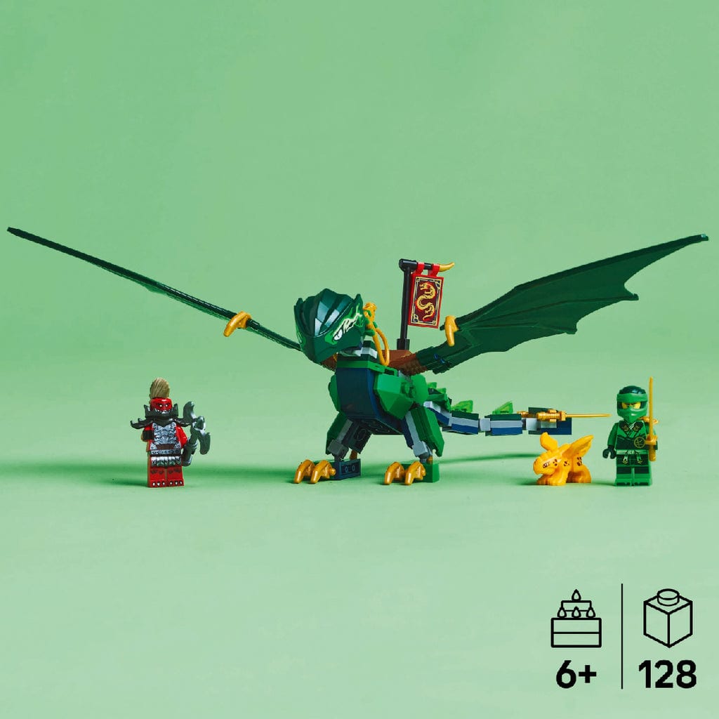  Đồ Chơi Lắp Ráp Rồng Rừng Xanh Của Lloyd LEGO NINJAGO 71829 (128 chi tiết) 