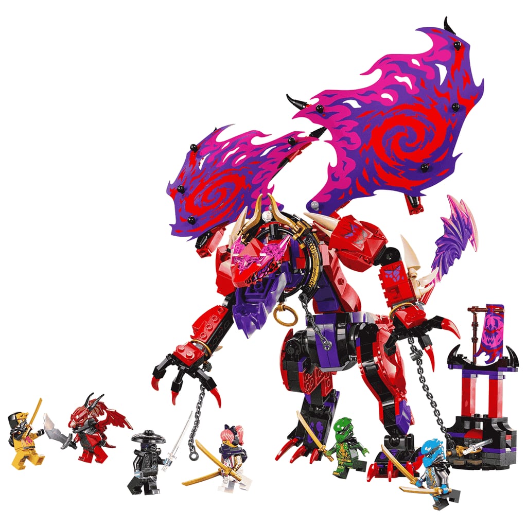  Đồ Chơi Lắp Ráp Rồng Thần Sức Mạnh Thunderfang LEGO NINJAGO 71832 (668 chi tiết) 