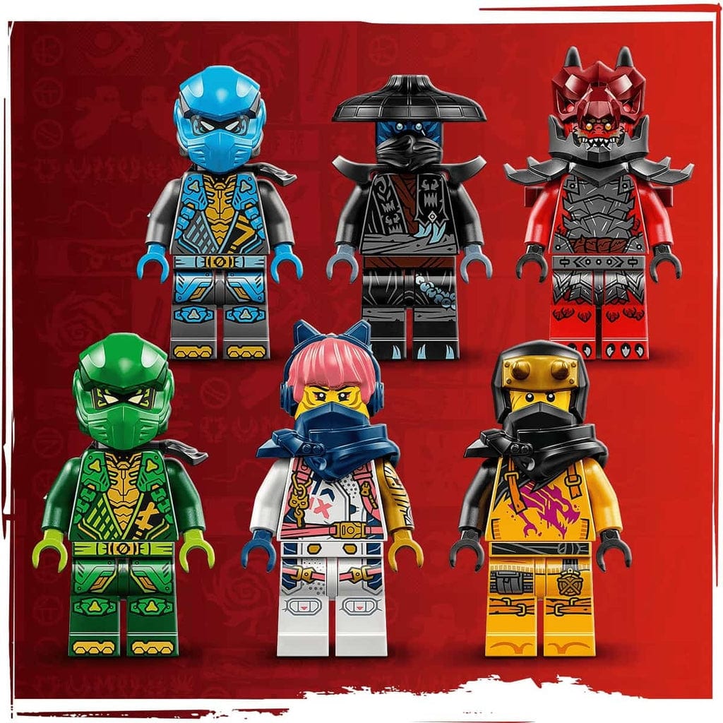  Đồ Chơi Lắp Ráp Rồng Thần Sức Mạnh Thunderfang LEGO NINJAGO 71832 (668 chi tiết) 