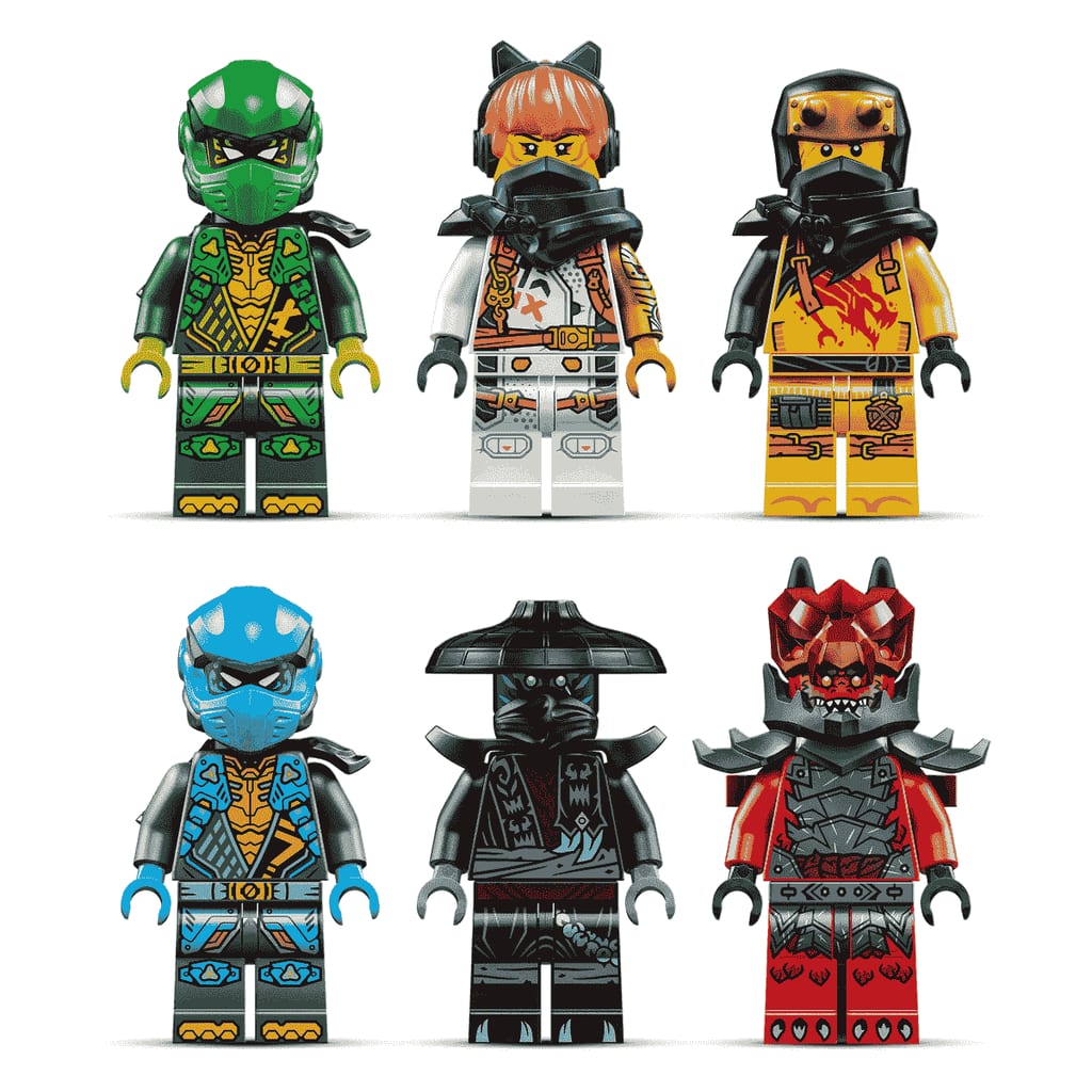  Đồ Chơi Lắp Ráp Rồng Thần Sức Mạnh Thunderfang LEGO NINJAGO 71832 (668 chi tiết) 