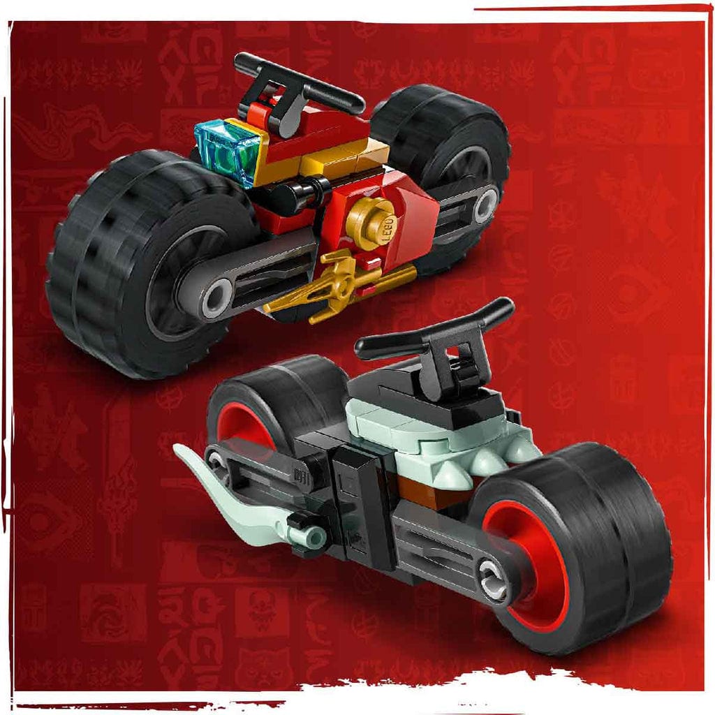  Đồ Chơi Lắp Ráp Bộ Đôi Xe Đua Tốc Độ Của Kai LEGO NINJAGO 71838 (79 chi tiết) 