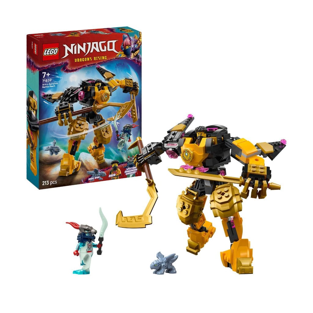 樂高與益智玩具:  樂高NINJAGO Arin的Spinjitzu戰甲71839 