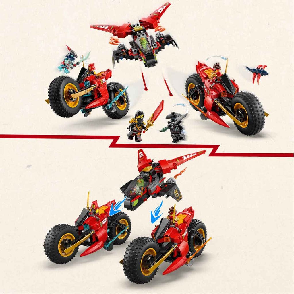  Đồ Chơi Lắp Ráp Xe Chiến Đấu Ninja Siêu Tốc LEGO NINJAGO 71844 (561 chi tiết) 