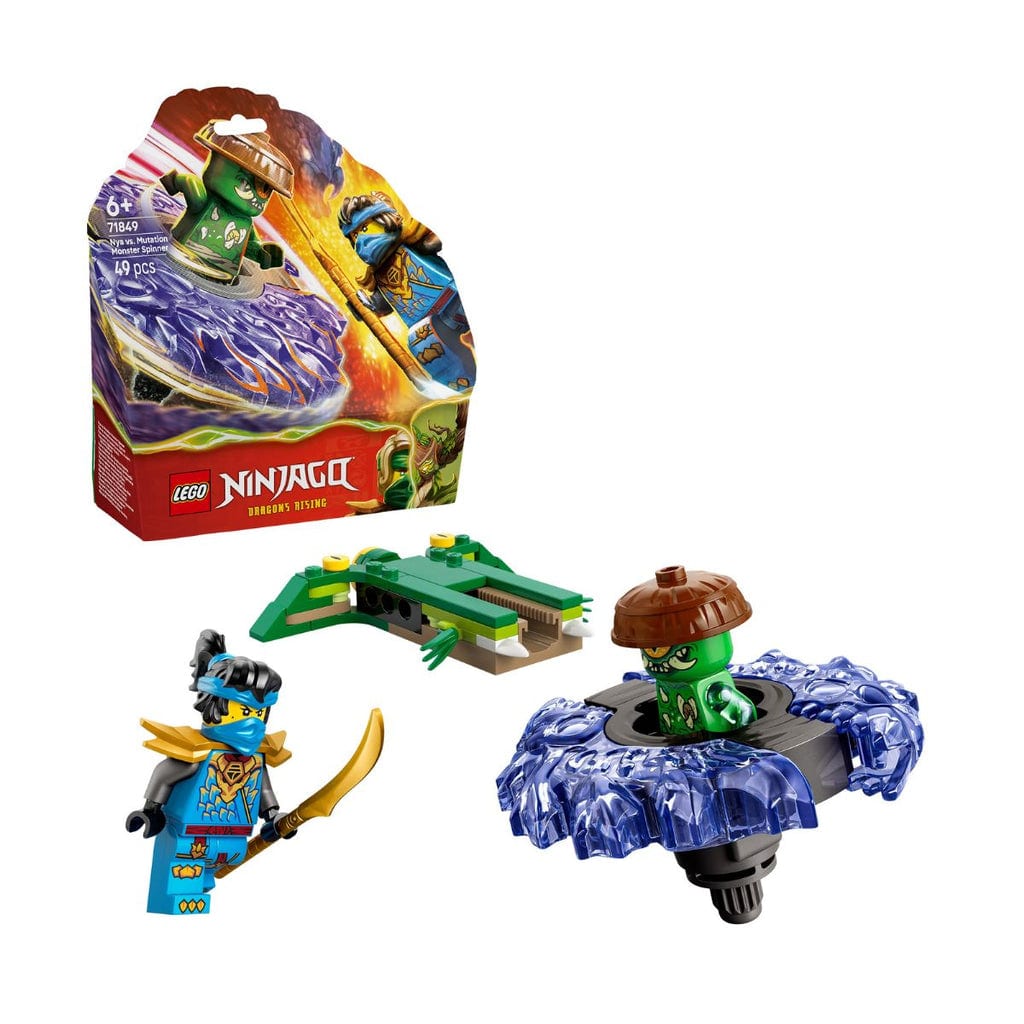 樂高與益智玩具:  尼亞對抗變異怪物 LEGO NINJAGO 71849 (49 件) 