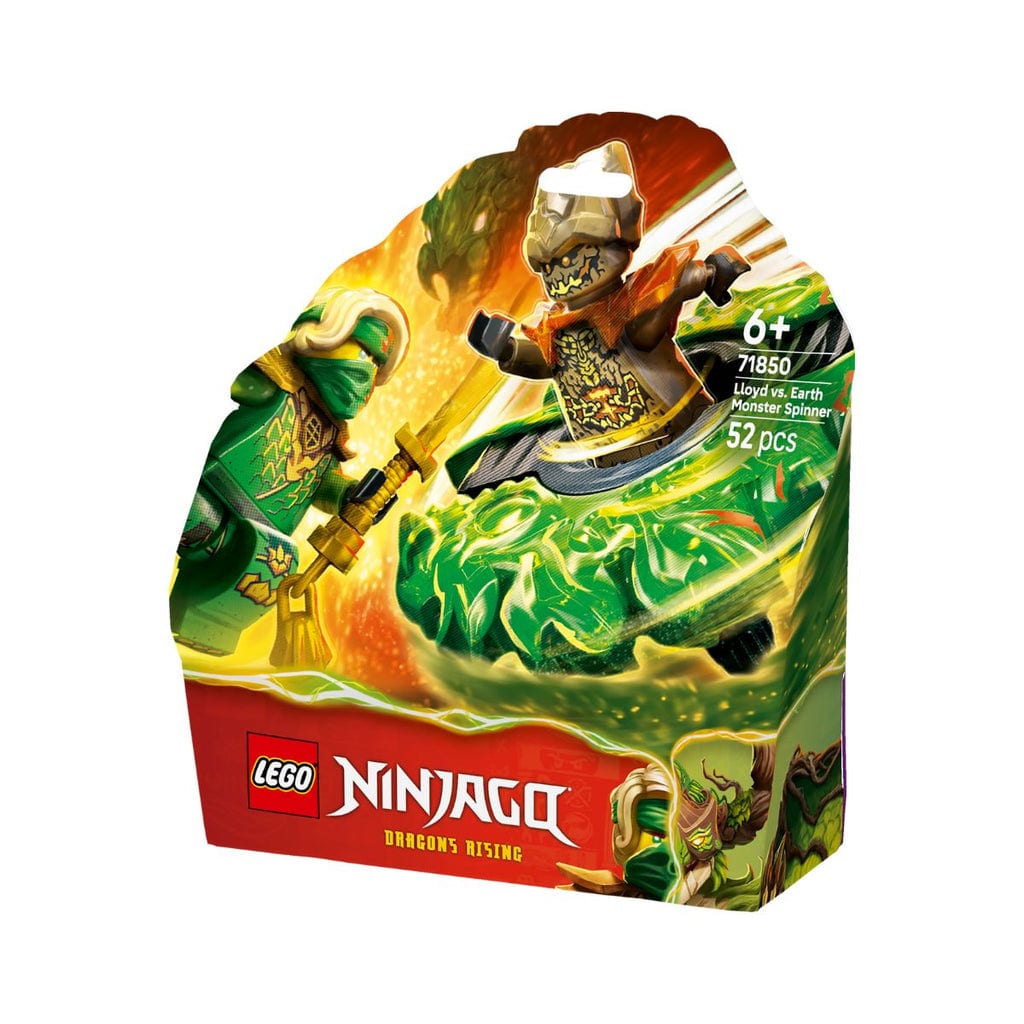 樂高與益智玩具:  勞埃德對抗土怪 LEGO NINJAGO 71850 (52 件) 