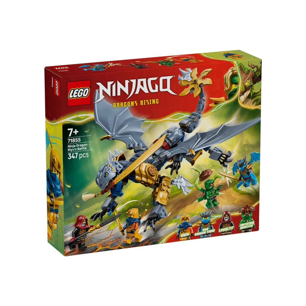 樂高與益智玩具:  龍戰鬥場景 LEGO NINJAGO 71855 (347 件) 