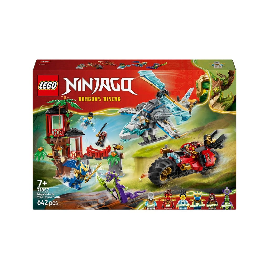 樂高與益智玩具:  樹屋戰鬥 LEGO NINJAGO 71857 (642個細節) 