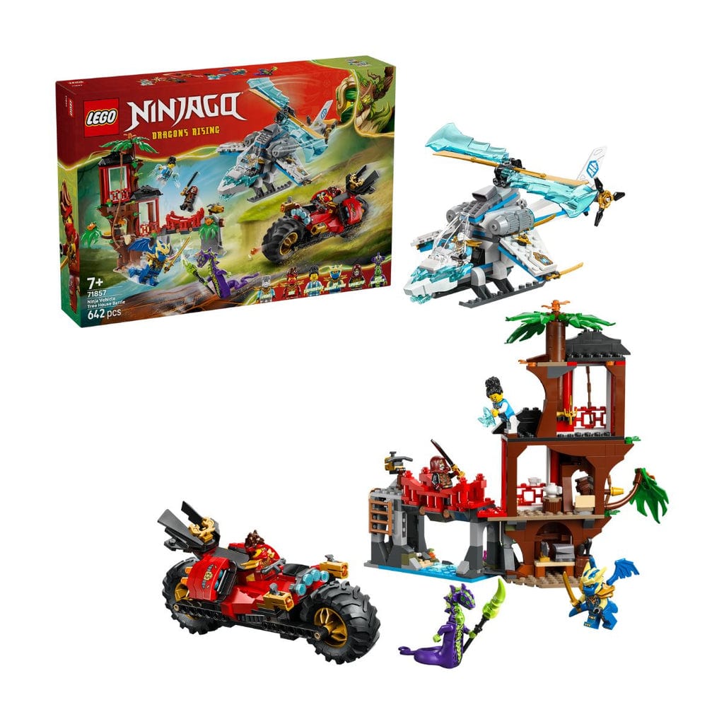 樂高與益智玩具:  樹屋戰鬥 LEGO NINJAGO 71857 (642個細節) 