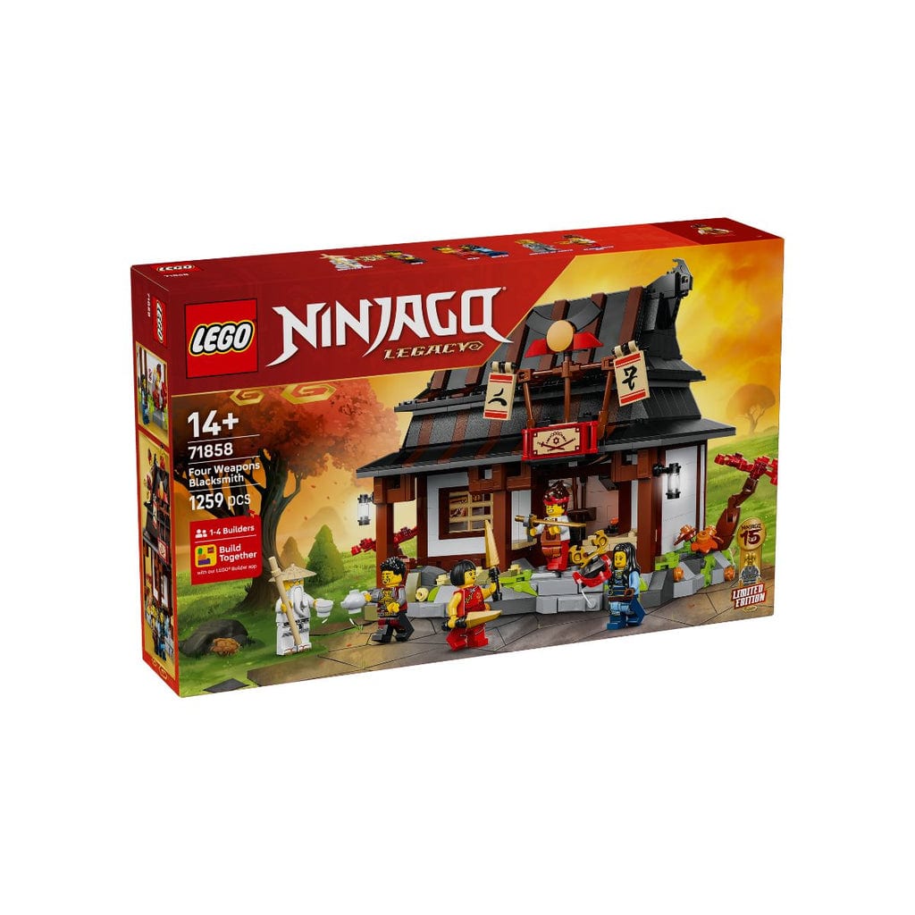  Đồ Chơi Lắp Ráp Thợ Rèn Bốn Vũ Khí: Kỷ Niệm 15 Năm LEGO NINJAGO 71858 (1259 chi tiết) 