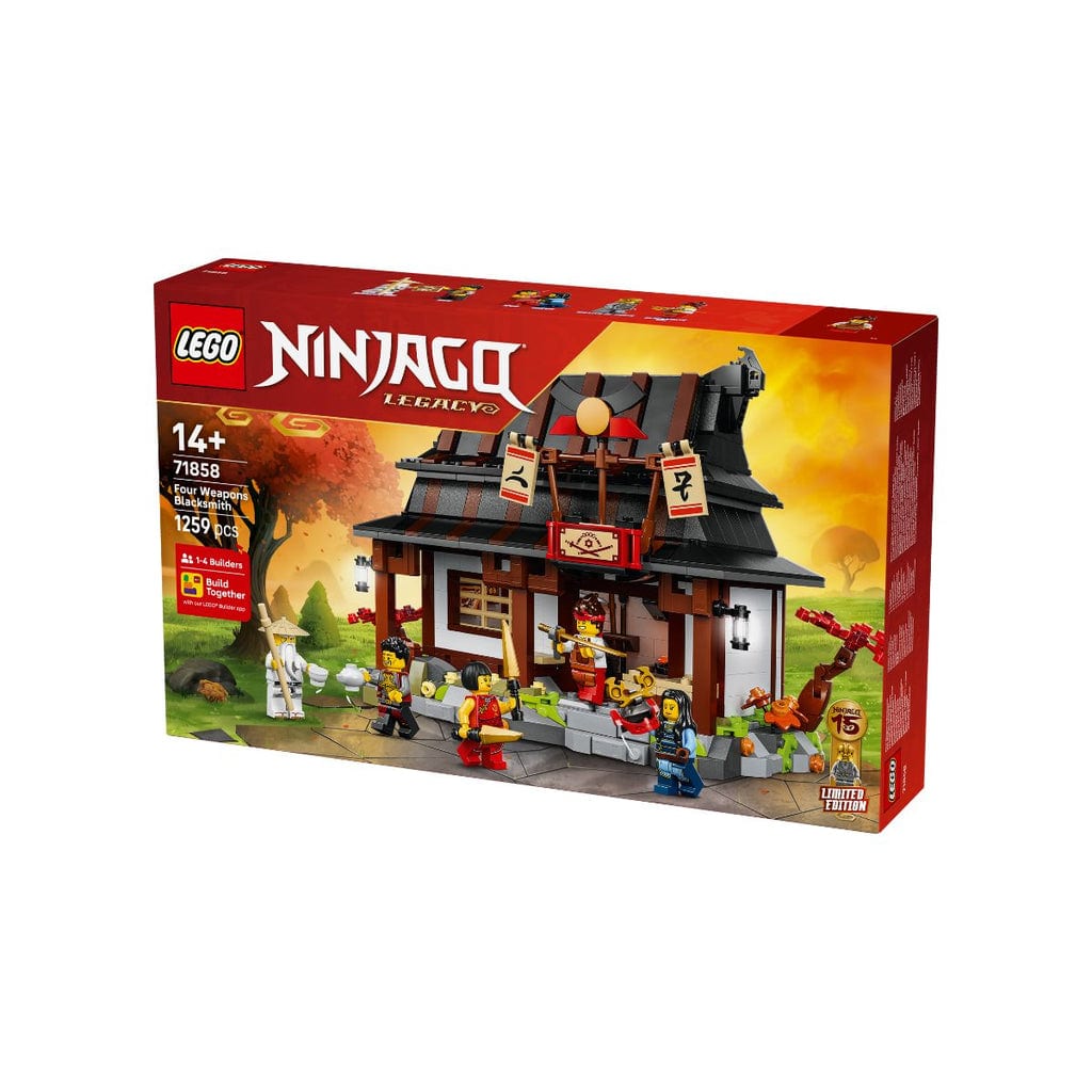  Đồ Chơi Lắp Ráp Thợ Rèn Bốn Vũ Khí: Kỷ Niệm 15 Năm LEGO NINJAGO 71858 (1259 chi tiết) 