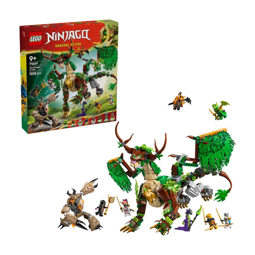 樂高與益智玩具:  神龍拼裝玩具 LEGO NINJAGO 71859 (1050個零件) 