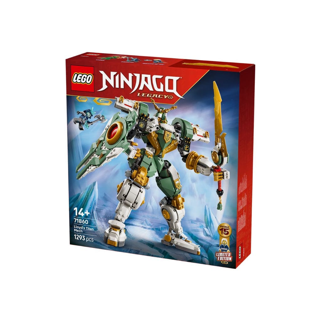  Đồ Chơi Lắp Ráp Chiến Giáp Titan Của Lloyd: Kỷ Niệm 15 Năm LEGO NINJAGO 71860 (1.293 chi tiết) 