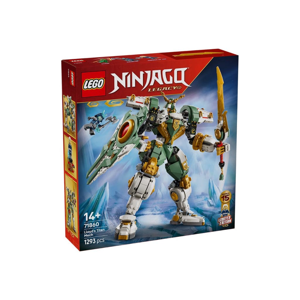  Đồ Chơi Lắp Ráp Chiến Giáp Titan Của Lloyd: Kỷ Niệm 15 Năm LEGO NINJAGO 71860 (1.293 chi tiết) 