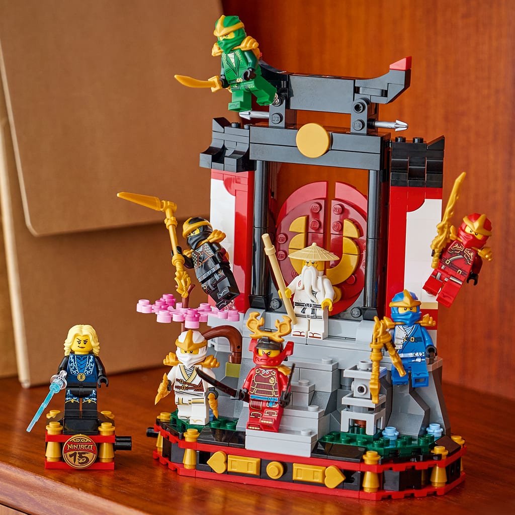  Bộ Lắp Ráp Ngôi Đền Và Các Nhân Vật Ninja: Kỷ Niệm 15 Năm LEGO NINJAGO 71866 (447 chi tiết) 
