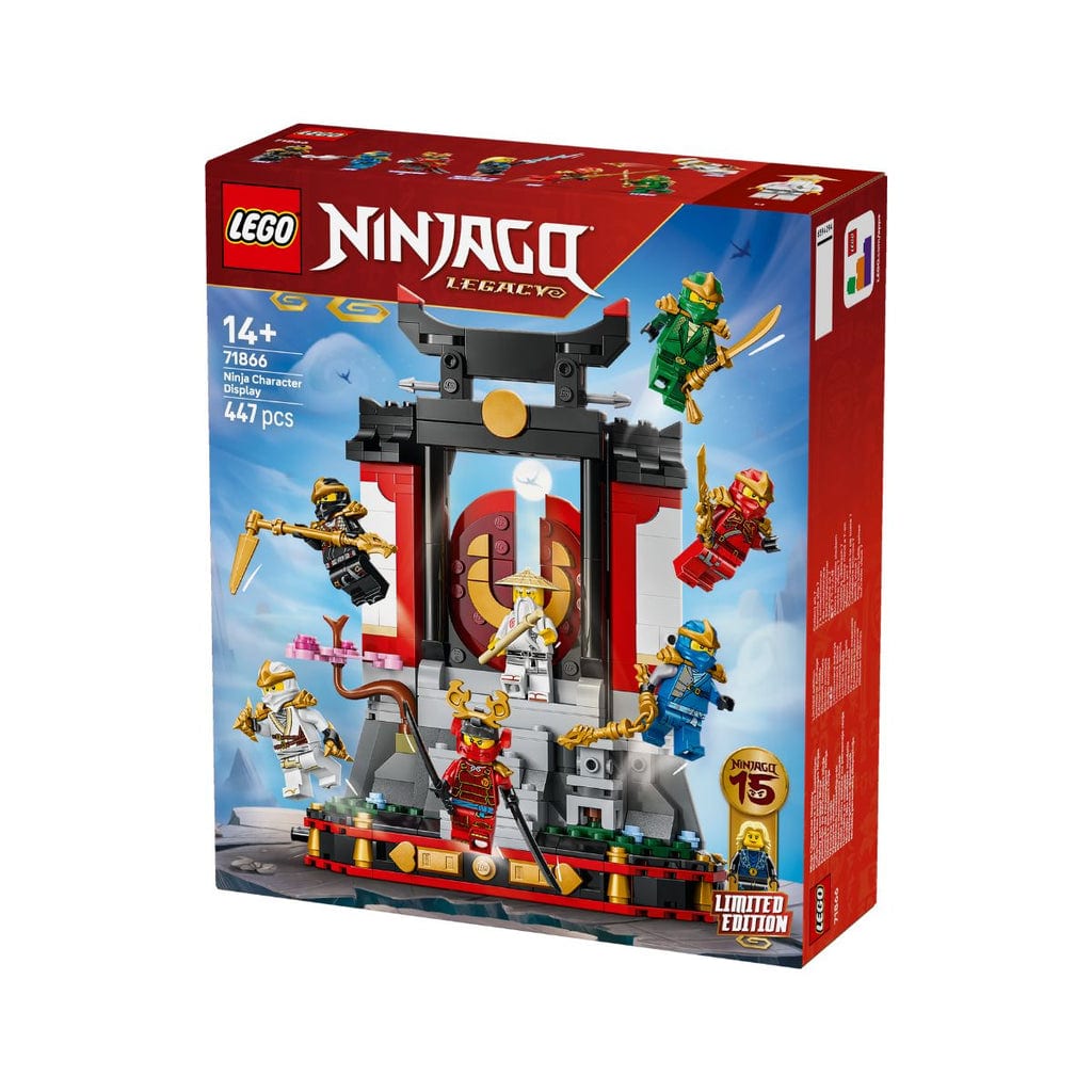 樂高與益智玩具:  忍者寺廟與角色套裝：慶祝15週年 LEGO NINJAGO 71866 (447 件) 