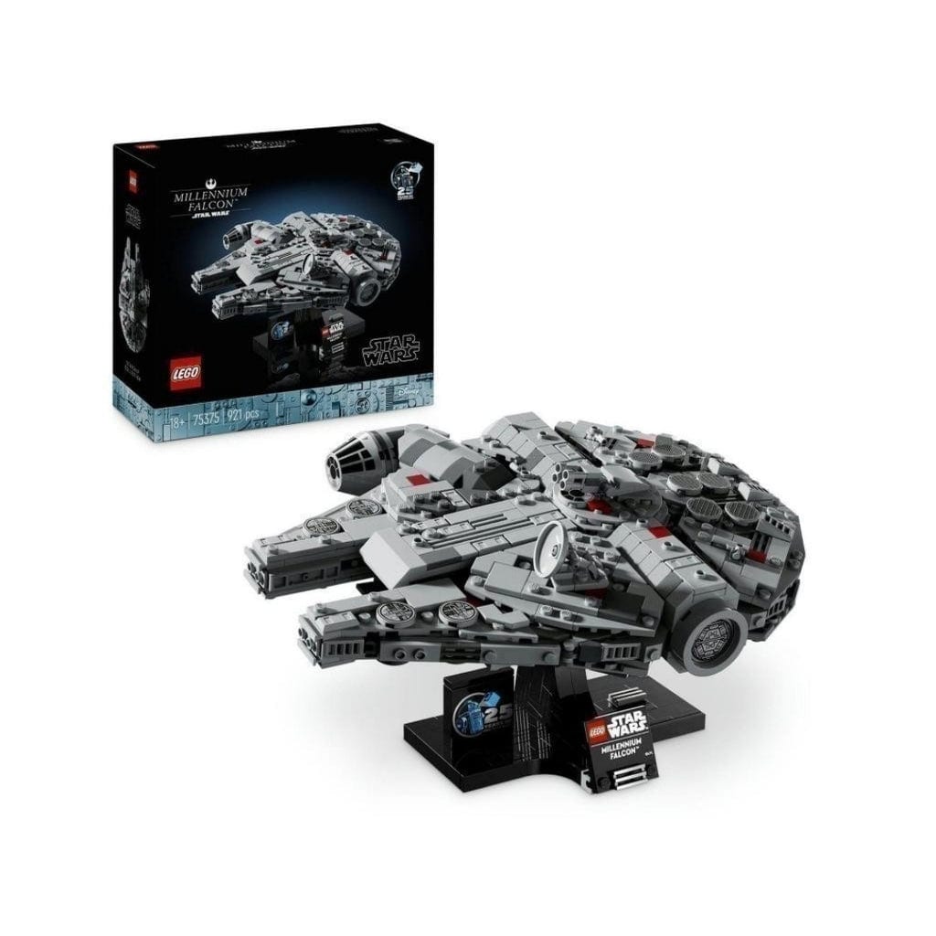 樂高與益智玩具:  千年隼宇宙飛船拼裝玩具 LEGO STAR WARS 75375 (921 件) 