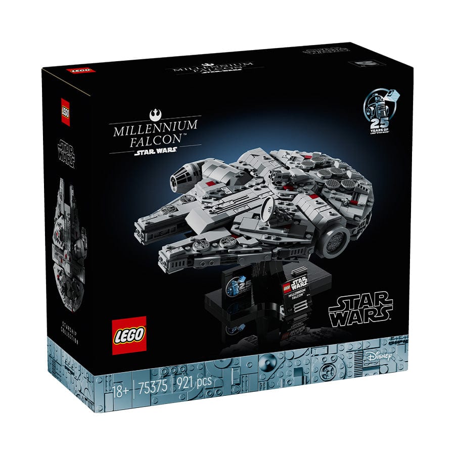 樂高與益智玩具:  千年隼宇宙飛船拼裝玩具 LEGO STAR WARS 75375 (921 件) 