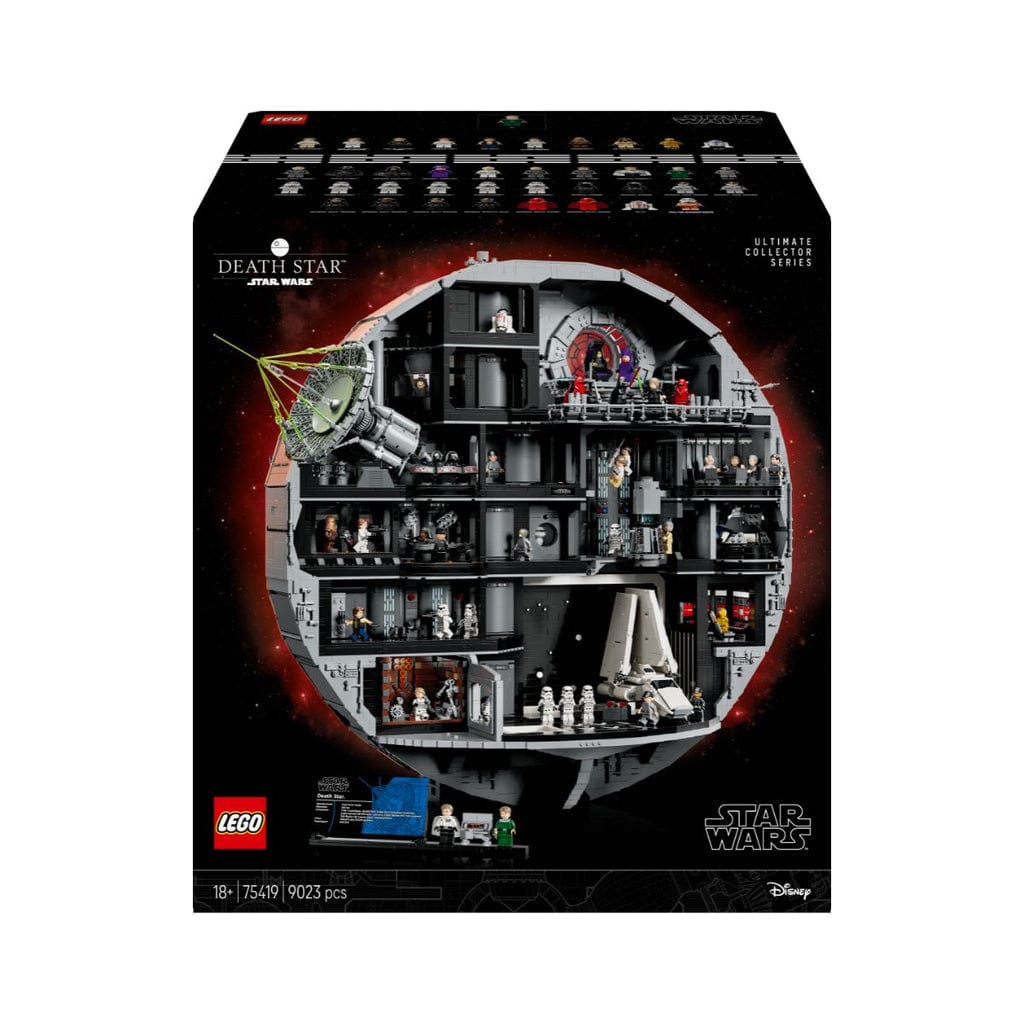 樂高與益智玩具:  死亡星拼裝玩具 LEGO STAR WARS 75419 