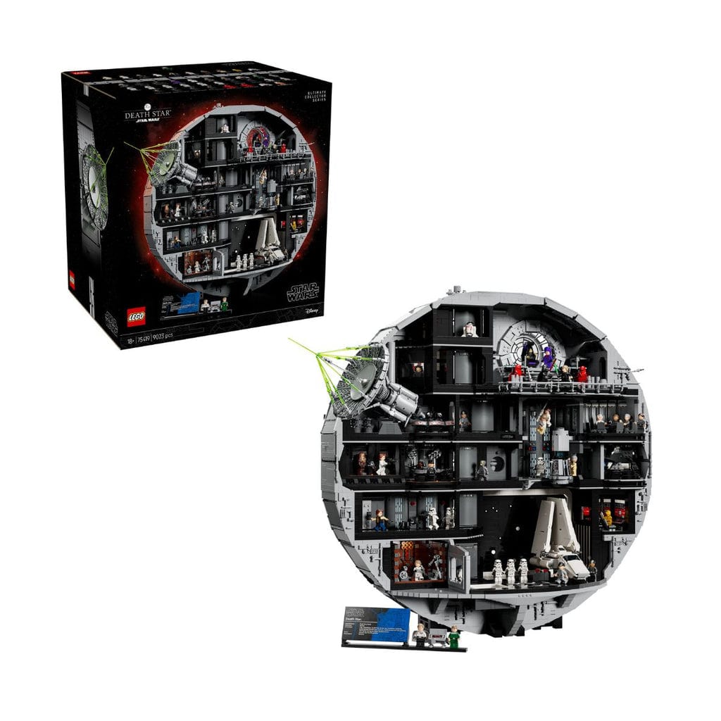 樂高與益智玩具:  死亡星拼裝玩具 LEGO STAR WARS 75419 