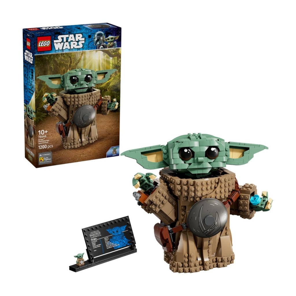 樂高與益智玩具:  格魯古 - 曼達洛人學員拼裝玩具 LEGO STAR WARS 75446 (1200個零件) 