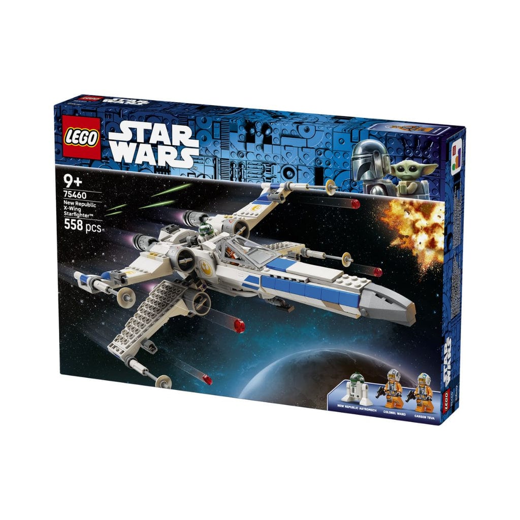  Đồ Chơi Lắp Ráp Chiến Đấu Cơ X-Wing Thuộc New Republic LEGO STAR WARS 75460 (558 chi tiết) 