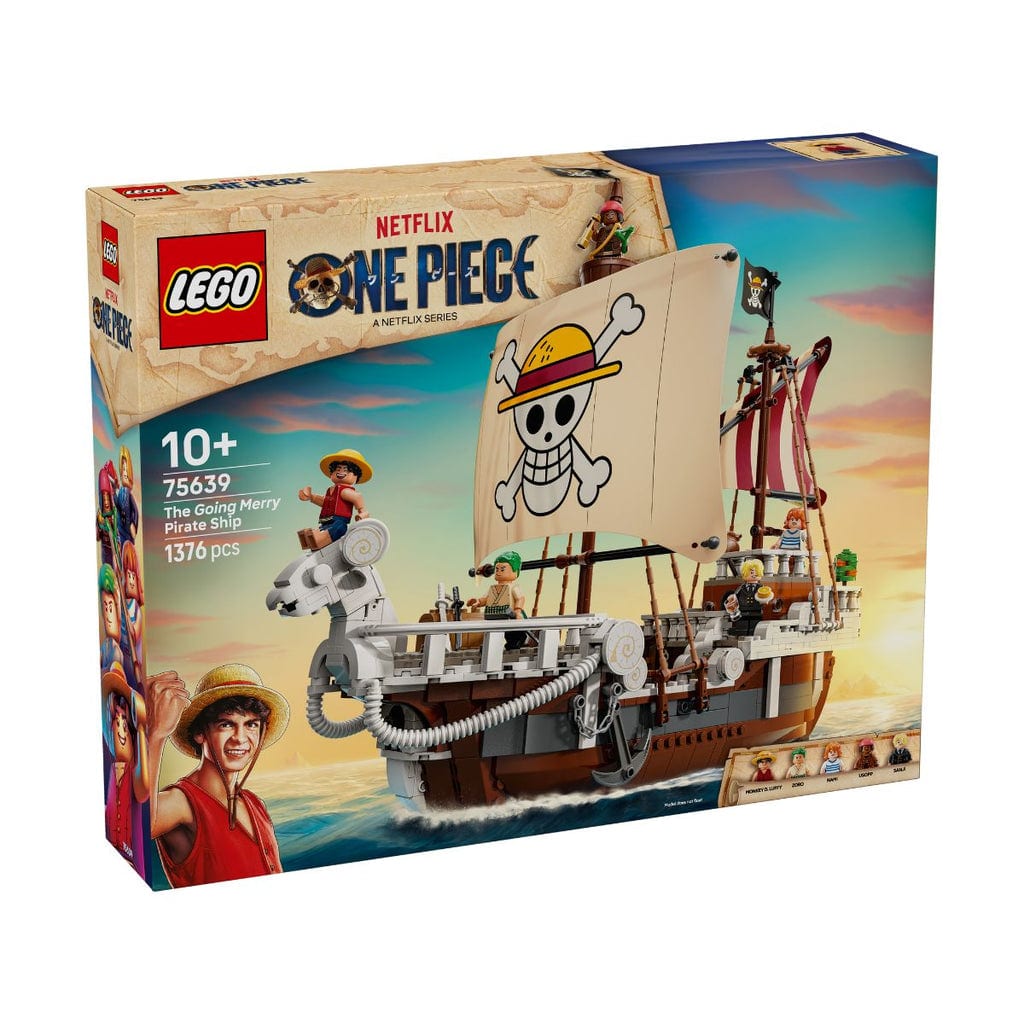 樂高與益智玩具:  Going Merry號 LEGO ONE PIECE 75639 (1376個零件) 