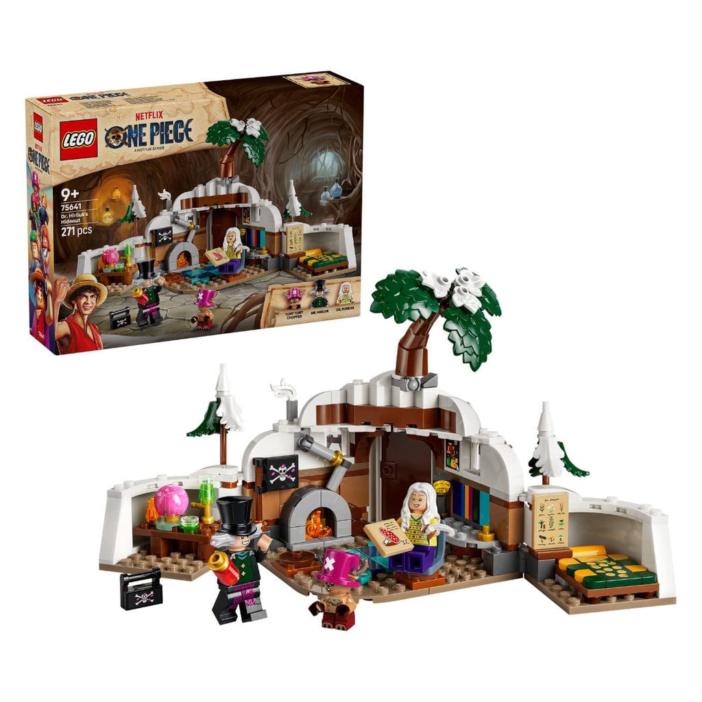 樂高與益智玩具:  Hiriluk醫生的基地拼裝玩具 LEGO ONE PIECE 75641-LG (271個零件) 