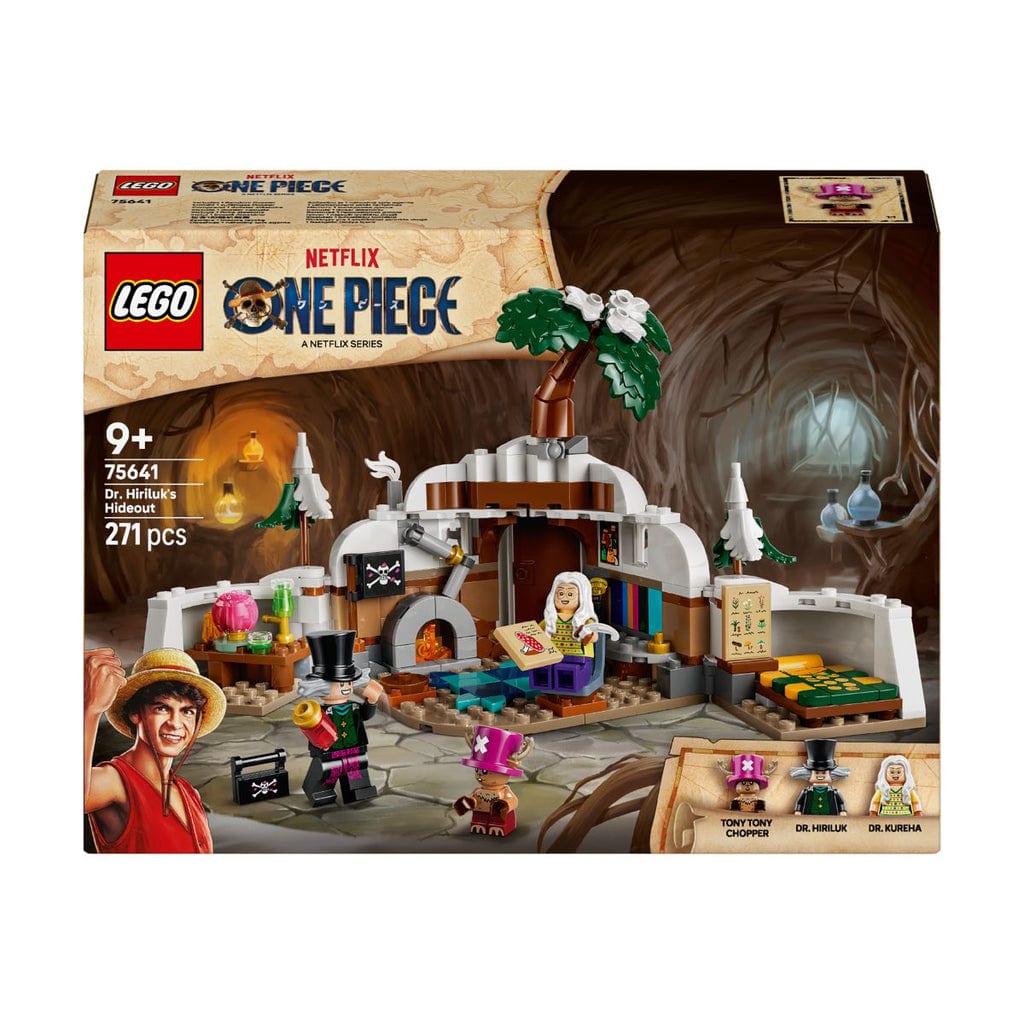 樂高與益智玩具:  Hiriluk醫生的基地拼裝玩具 LEGO ONE PIECE 75641-LG (271個零件) 
