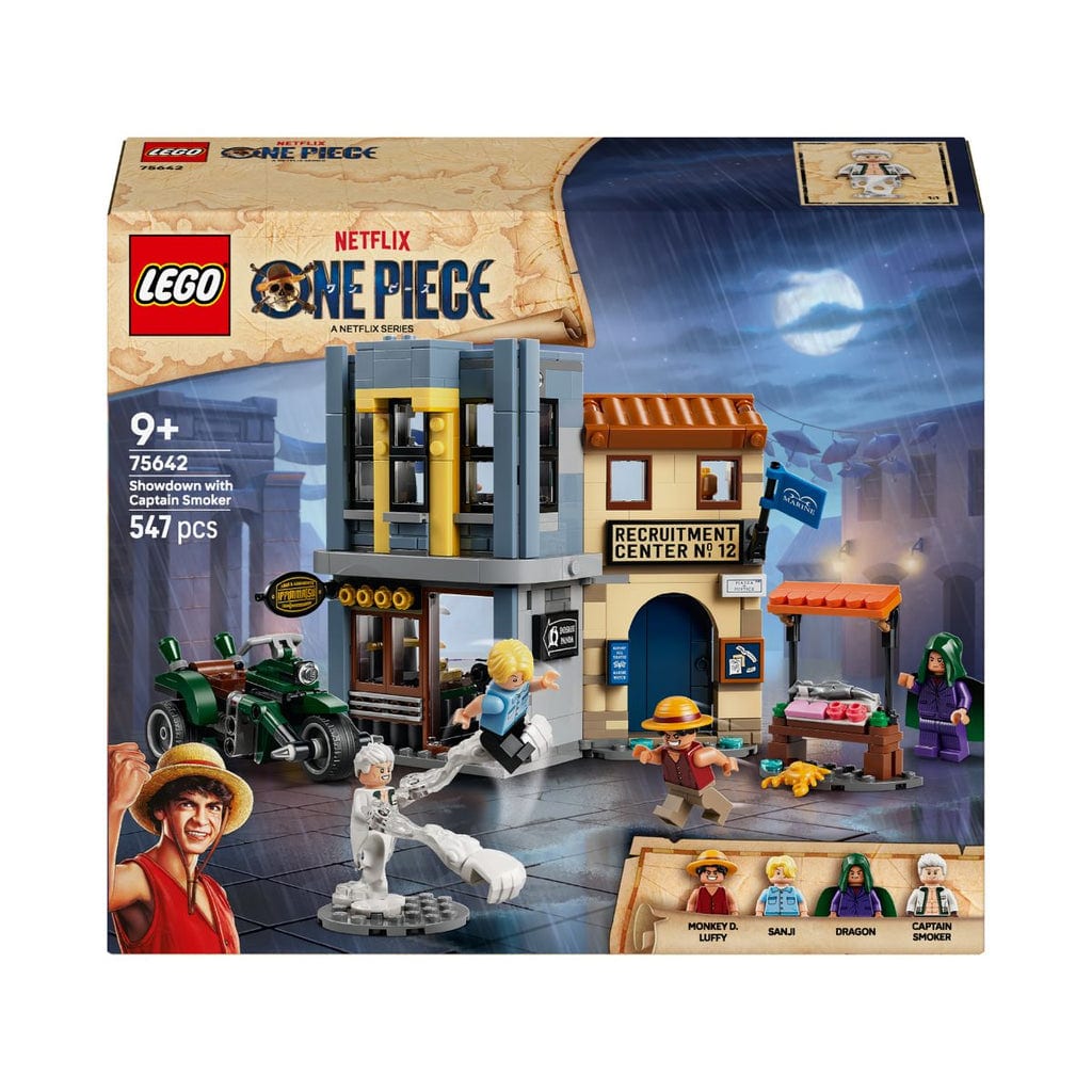 樂高與益智玩具:  與Smoker上校的決鬥拼裝玩具 LEGO ONE PIECE 75642-LG (547個零件) 