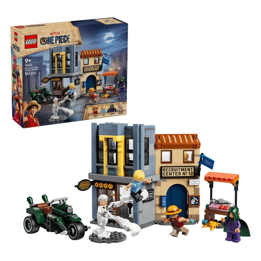 樂高與益智玩具:  與Smoker上校的決鬥拼裝玩具 LEGO ONE PIECE 75642-LG (547個零件) 