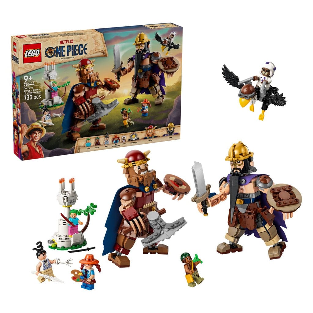 樂高與益智玩具:  Dorry Brogy：小花園島的巨人拼裝玩具 LEGO ONE PIECE 75644 (733個零件) 